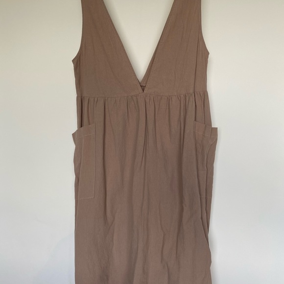 Camel Jumper Dress - Picture 2 of 5